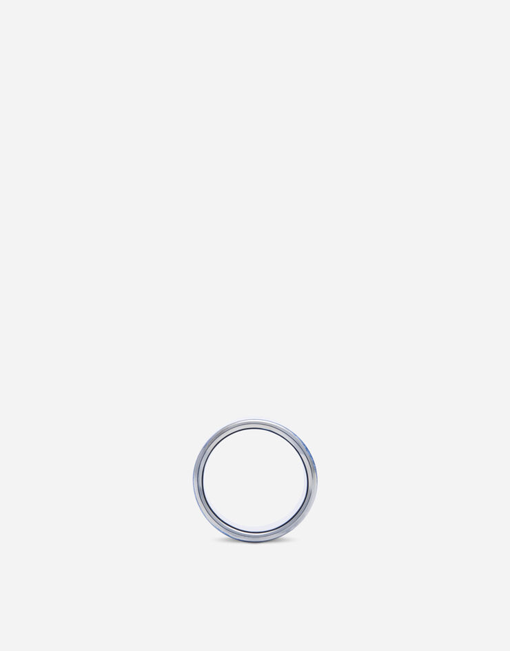 Dolce & Gabbana Set 2 Large Porcelain Napkin Rings Multicolor TCGS06TCAD6