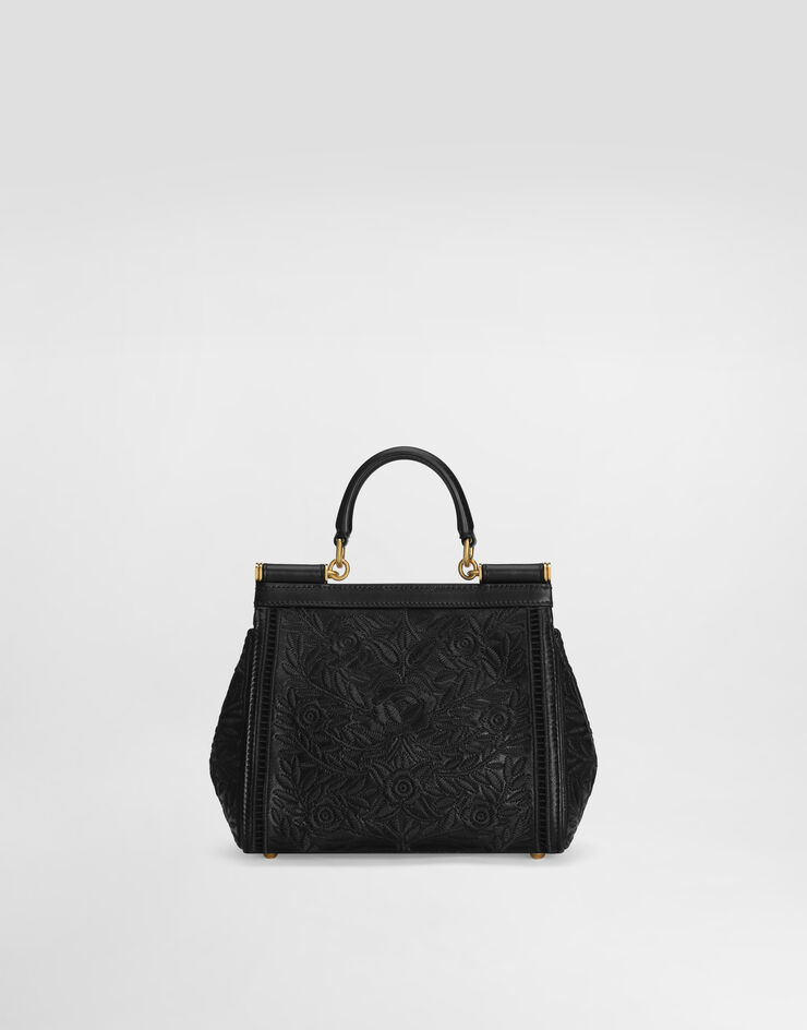 Dolce & Gabbana Sicily 中号手袋 黑 BB6003B6I38