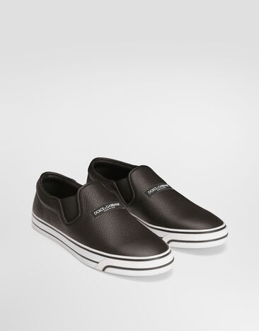 Dolce & Gabbana Dg sailing sneakers in deerskin Brown CS2428A8034