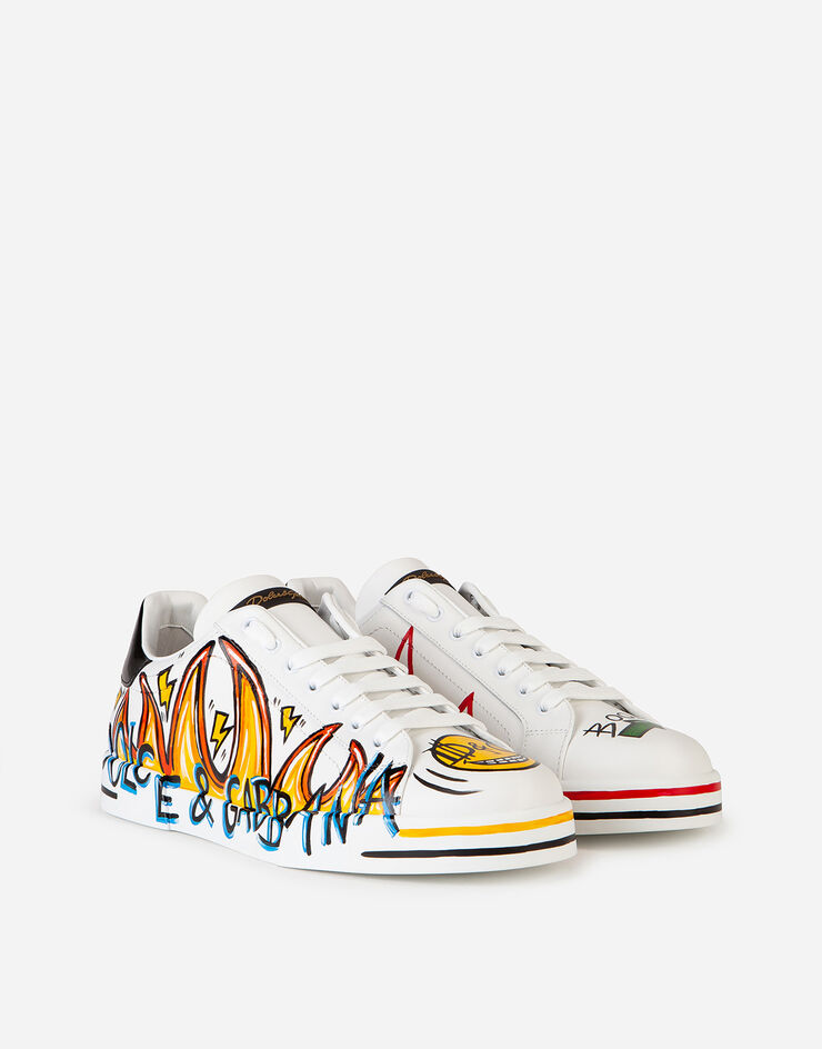 Dolce & Gabbana New DGLimited Portofino sneakers WHITE CS1558B5814