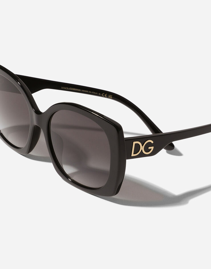 Dolce & Gabbana نظارة شمسية بطبعة عائلية أسود VG4385VP18G