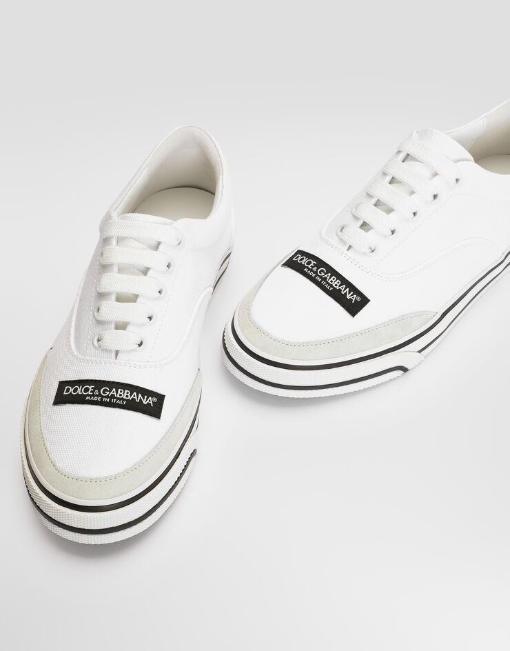 Dolce & Gabbana DG Sailing canvas sneakers Cream CK2399A0458
