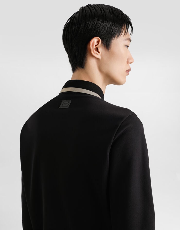 Dolce & Gabbana Polo de punto Negro G8SW0THU7VD