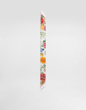 Dolce & Gabbana Bandeau aus Twill Blumenprint 6 x 100 Drucken FS215AGDCV8