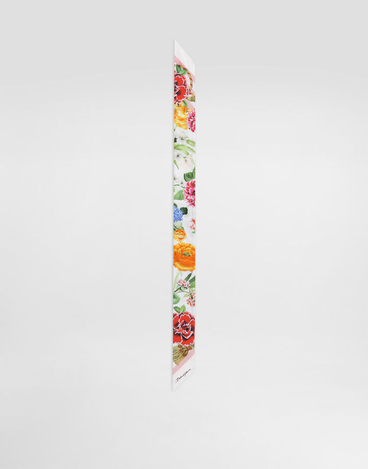 Dolce & Gabbana Bandeau 6 x 100 en sergé à imprimé fleurs Imprimé FS215AGDCV8