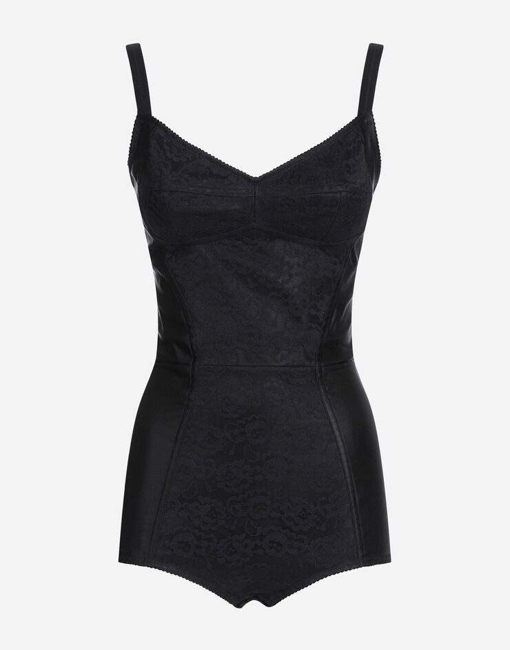 Dolce & Gabbana Body stretch style corset Noir F7ZB9TGDC48
