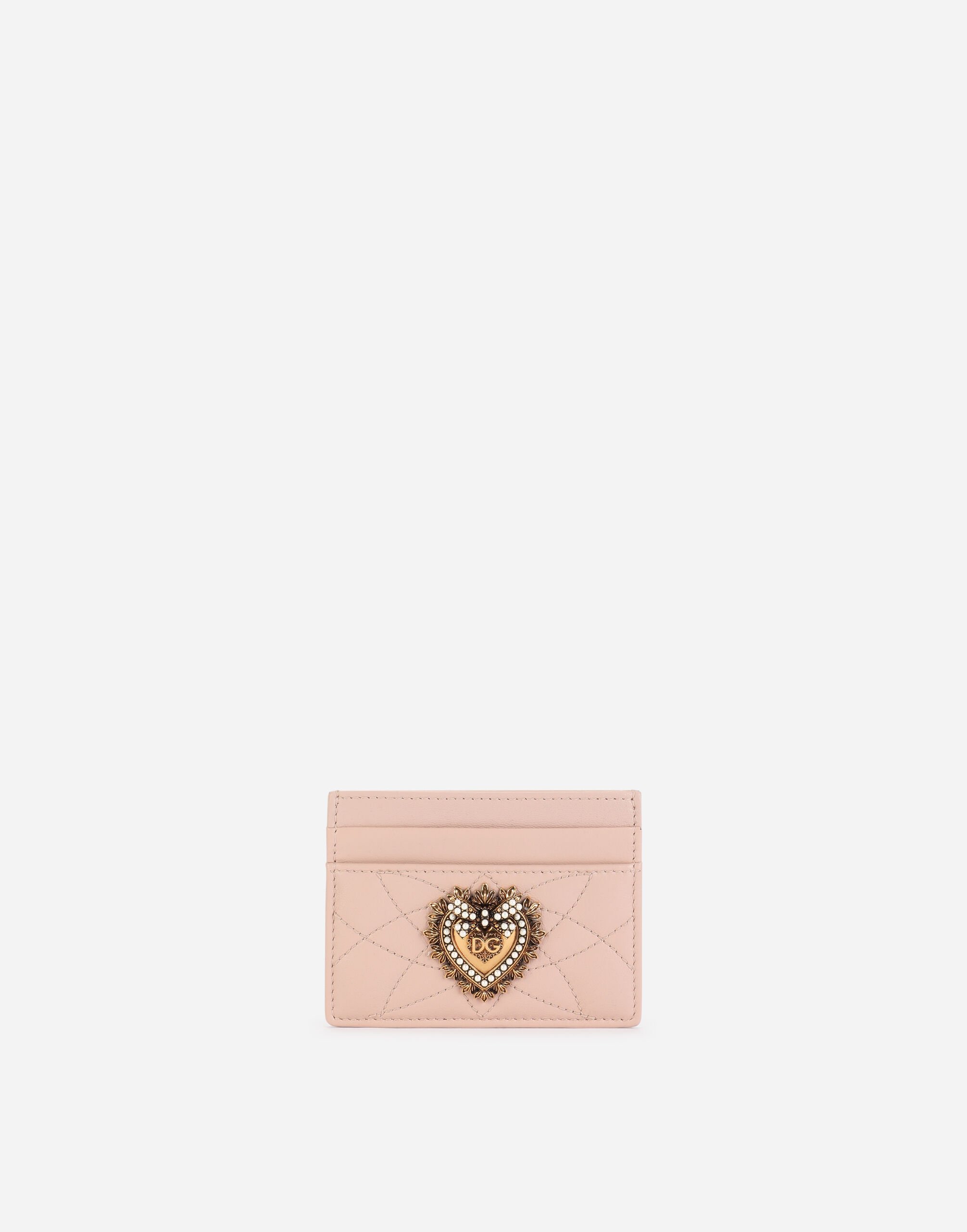 Dolce & Gabbana Devotion card holder Pink BI0473AV967