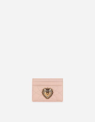 Dolce & Gabbana Devotion card holder Pink BI1269AV967