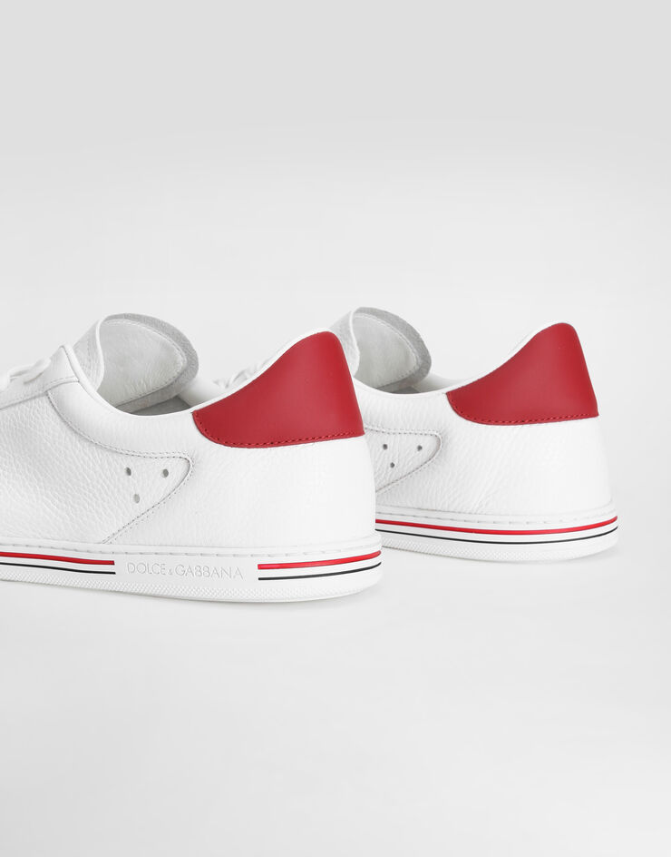 Dolce & Gabbana Sneakers Saint Tropez en cuir de veau Blanc CS2255AR836