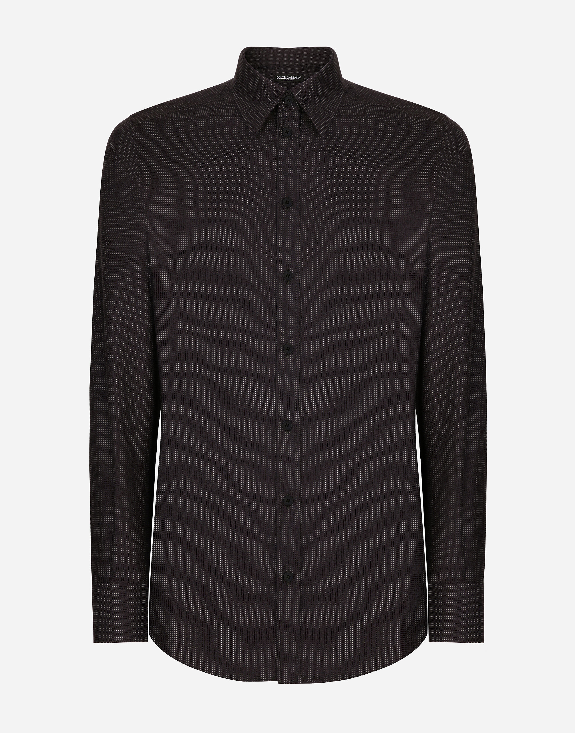 Chemise fit Martini en coton en Multicolore pour homme Dolce Gabbana