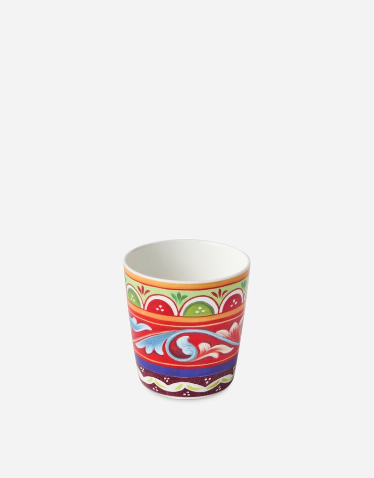 Dolce & Gabbana Vaso de porcelana fina Multicolor TCB022TCA04