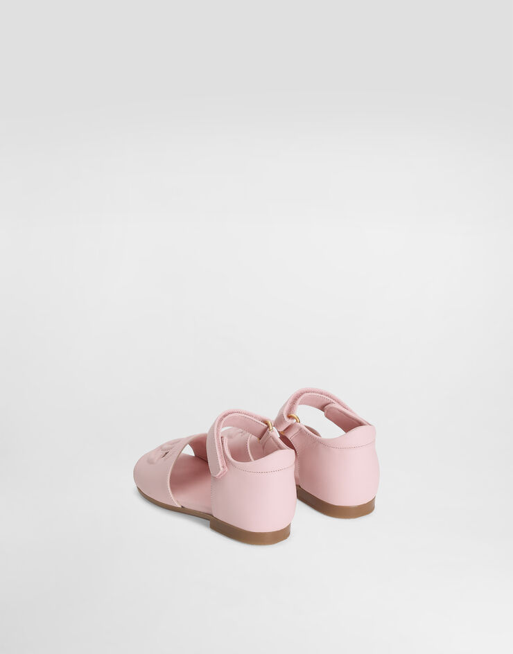 Dolce & Gabbana Sandalia en piel de becerro Rosa D20102A1735