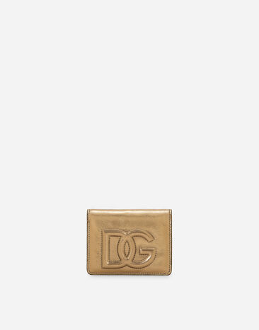 Dolce & Gabbana DG Logo continental wallet Gold WRQA1GWQC01
