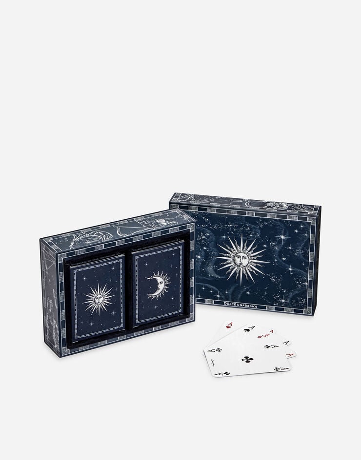 Dolce & Gabbana Poker-Set aus Plexiglass Dolce & Gabbana Poker-Set aus Plexiglass Mehrfarbig TCC209TCAN4