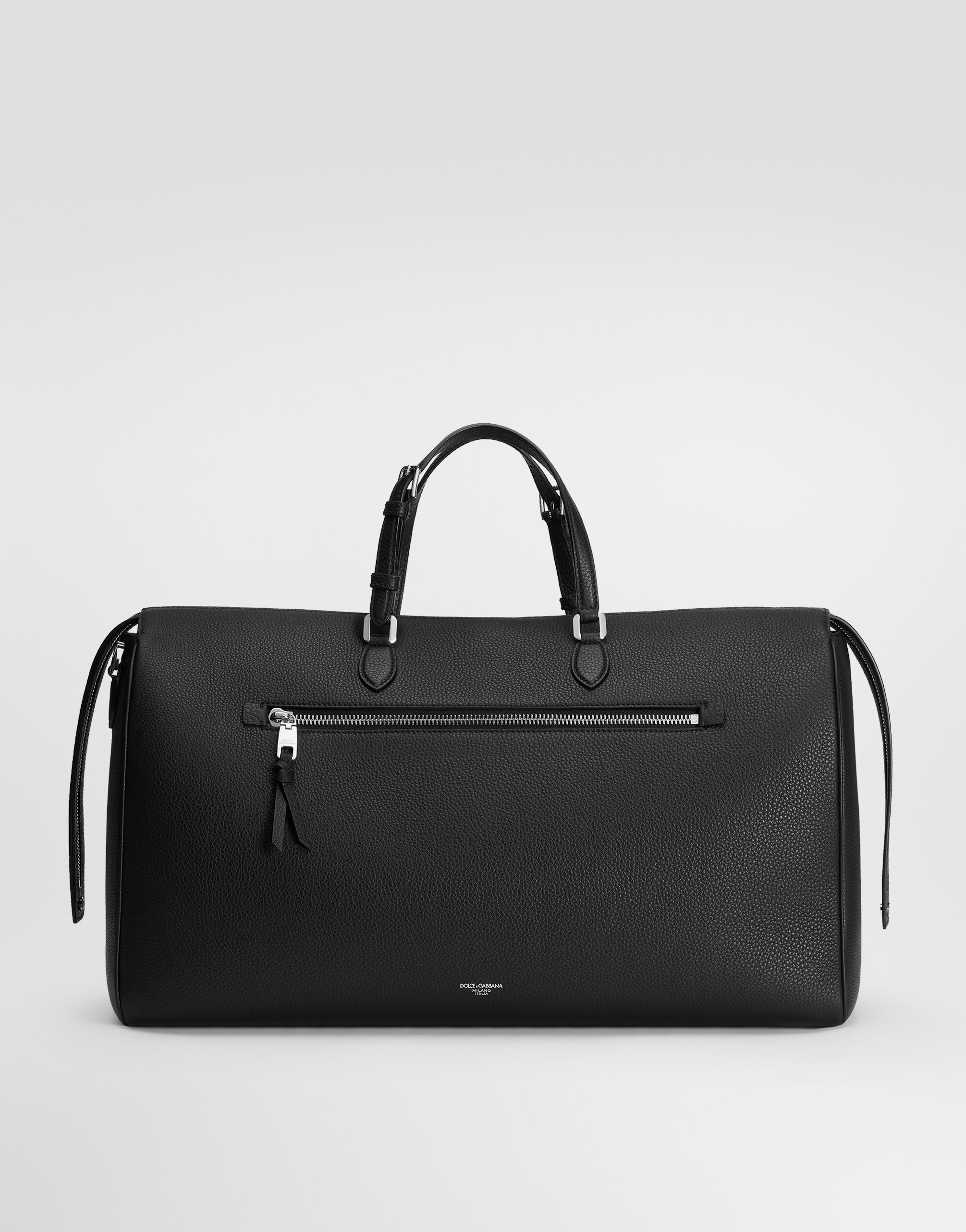 Vittoria travel bag in calfskin in Black for Men | Dolce&Gabbana® US