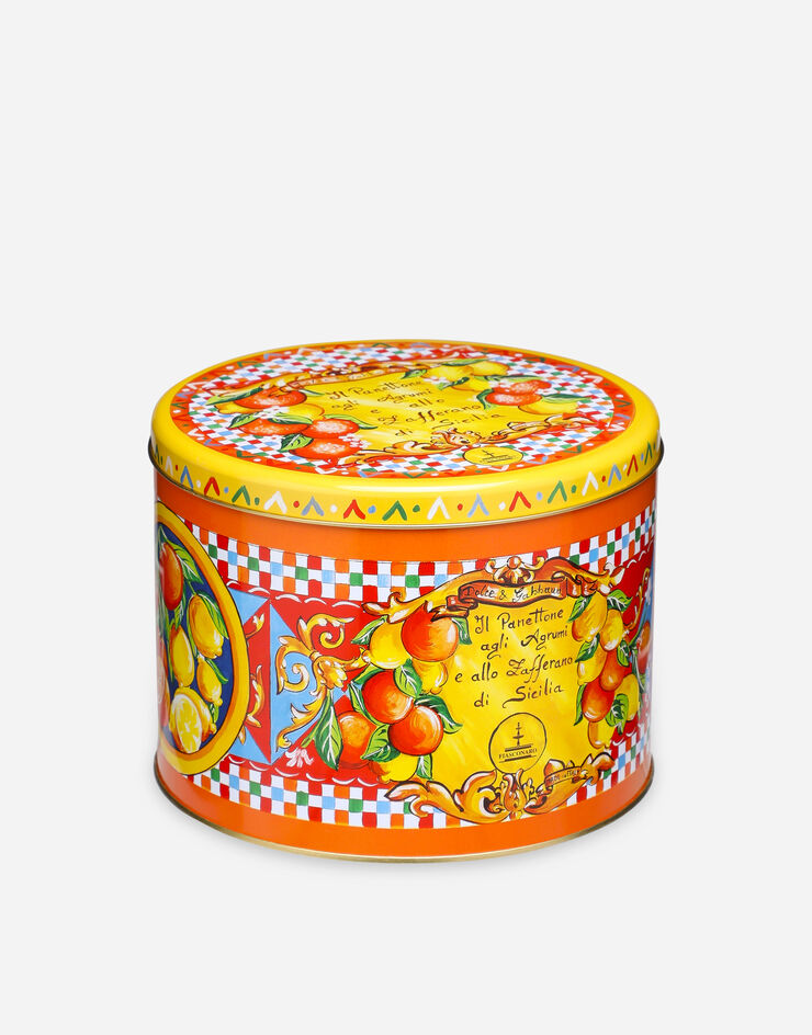 Dolce & Gabbana PANETTONE AGLI AGRUMI E ALLO ZAFFERANO DI SICILIA Yellow PN0500YEL10