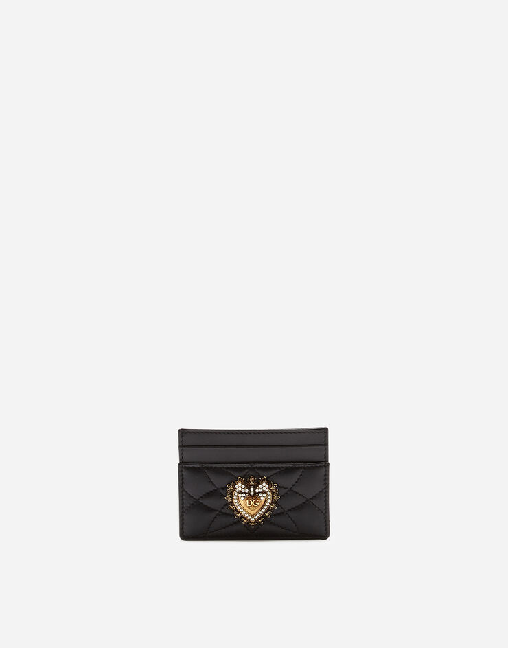 Dolce & Gabbana Devotion credit card holder Black BI0330AV967