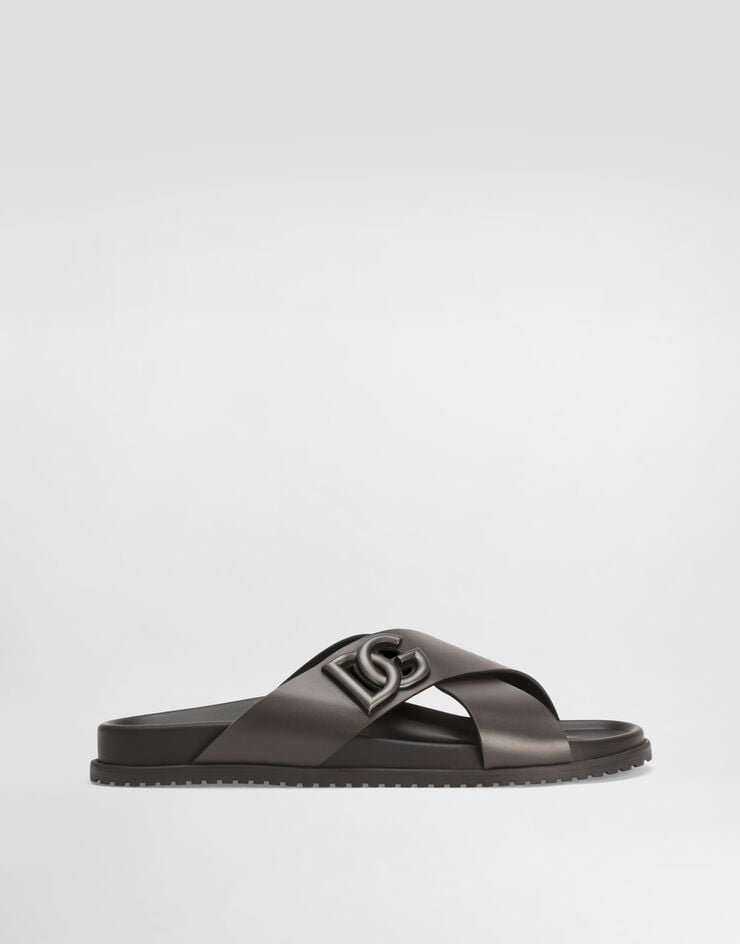 Dolce & Gabbana Calfskin sandal Brown A80525A9Q67