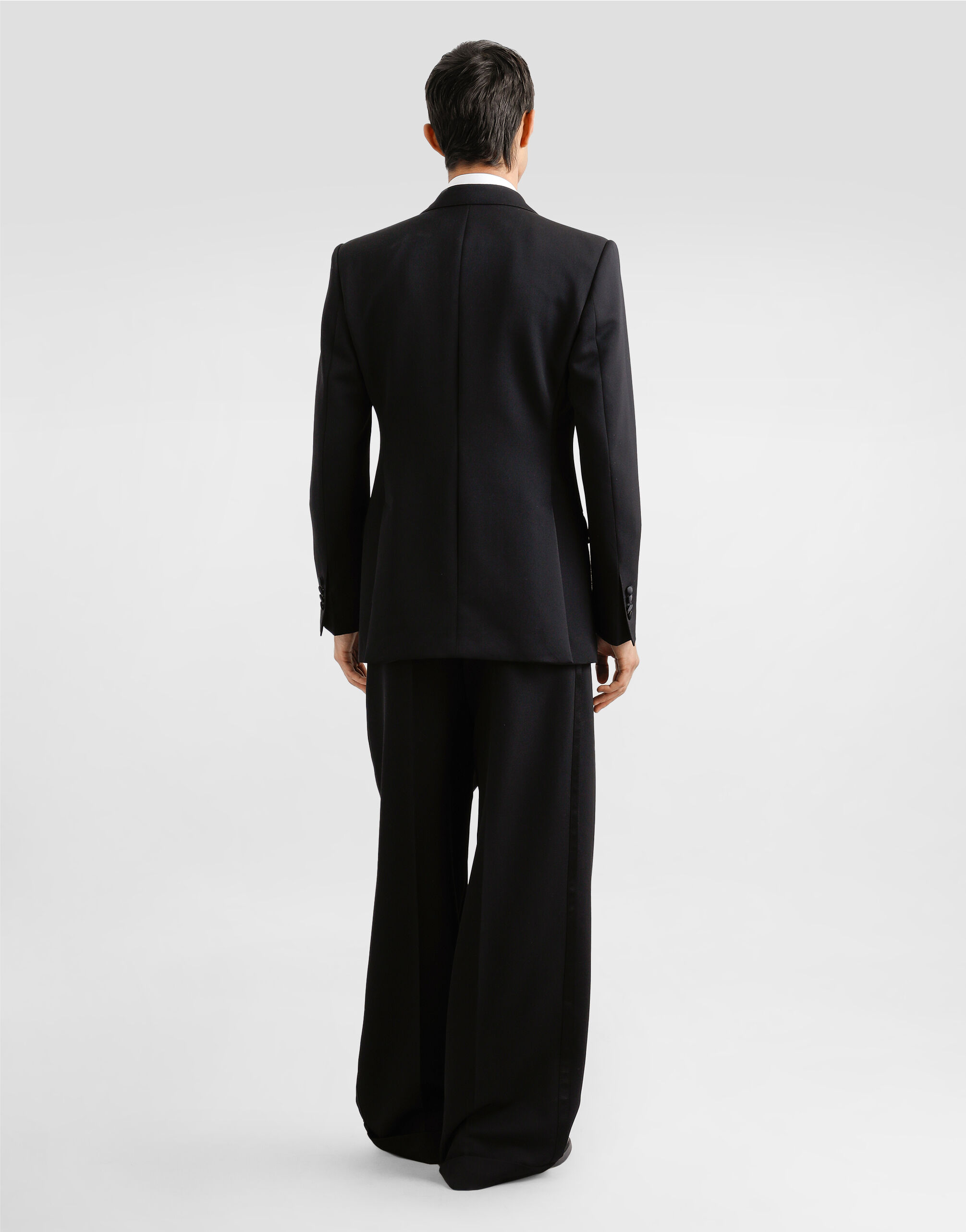 Double-breasted sicilia jacket in Black for Men | Dolce&Gabbana® US