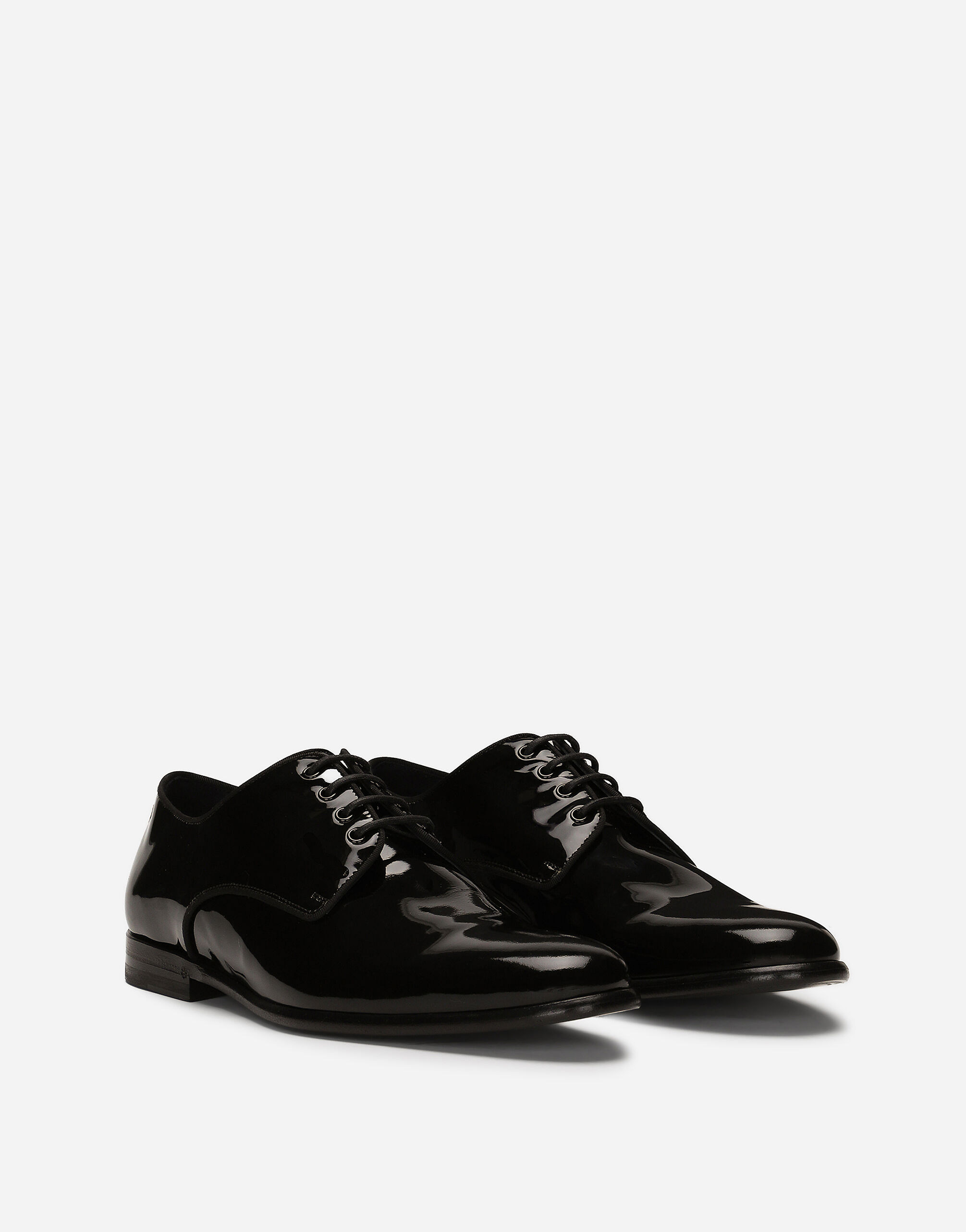 お買い得モデル for Black in shoes Derby leather Patent Women Dolce&Gabbana® | 靴