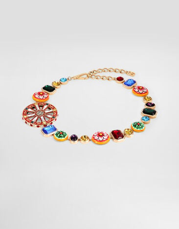 Dolce & Gabbana Carretto wheel belt Multicolor WLS6C1W1111
