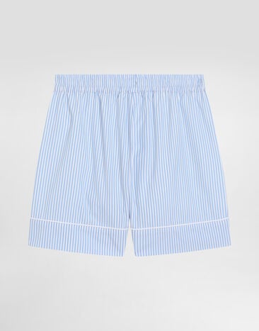Dolce & Gabbana Pinstripe cotton shorts Multicolor L52Q33FR50S