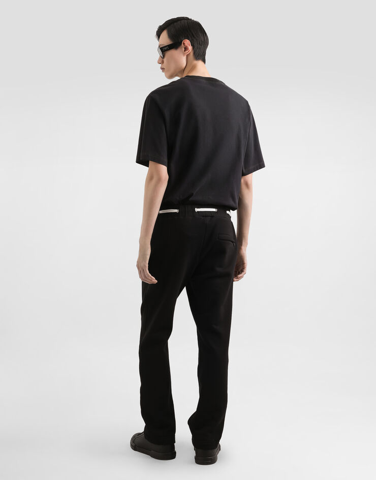 Dolce & Gabbana Jersey joggers Black GP130TG7PFU