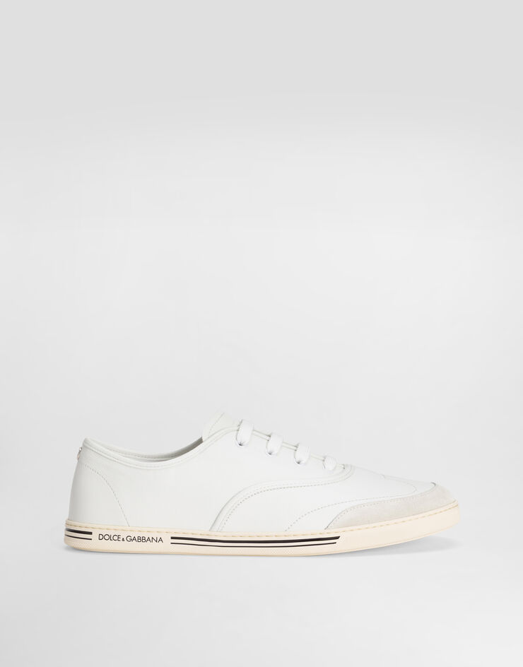 Dolce & Gabbana Saint Tropez calfskin sneakers White CS2351AQ724
