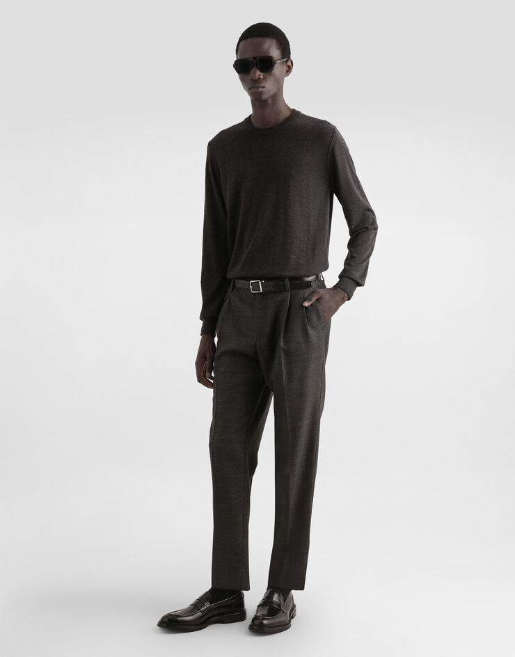 Dolce & Gabbana سروال صوف Dolce & Gabbana سروال صوف رمادي GV4EETFU25E