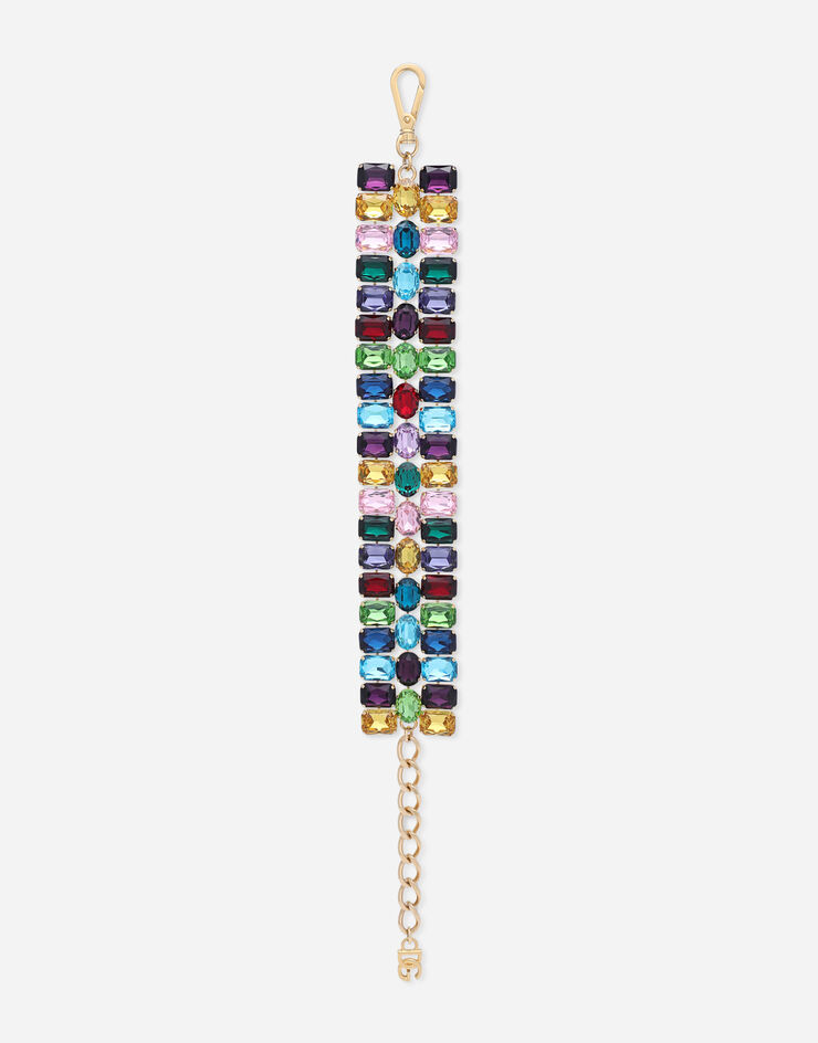Dolce & Gabbana Choker with multi-colored rhinestones Multicolor WNO2O4W1111