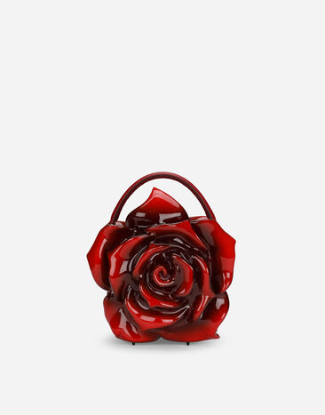 Dolce & Gabbana Bolso Dolce Box de resina en forma de rosa Imprima BB5970AT878
