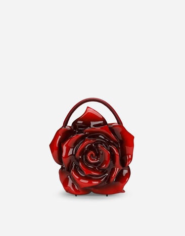 Dolce & Gabbana Сумка Dolce Box из синтетической смолы в форме розы черный BB7625AU640
