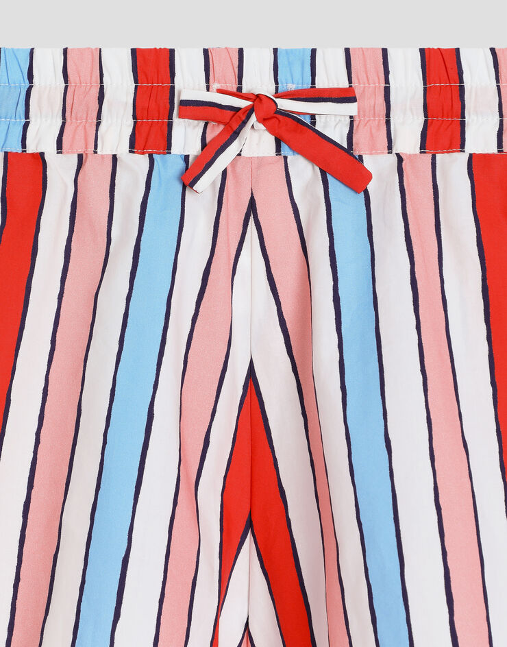 Dolce & Gabbana Striped poplin shorts Dolce & Gabbana Striped poplin shorts Multicolor L53Q55HS5UN