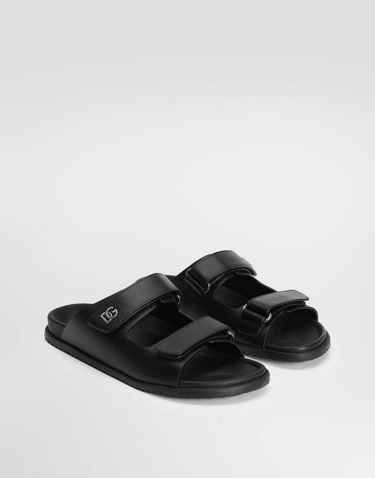 Dolce & Gabbana Calfskin sandals Dolce & Gabbana Calfskin sandals Black A80522A9Q67