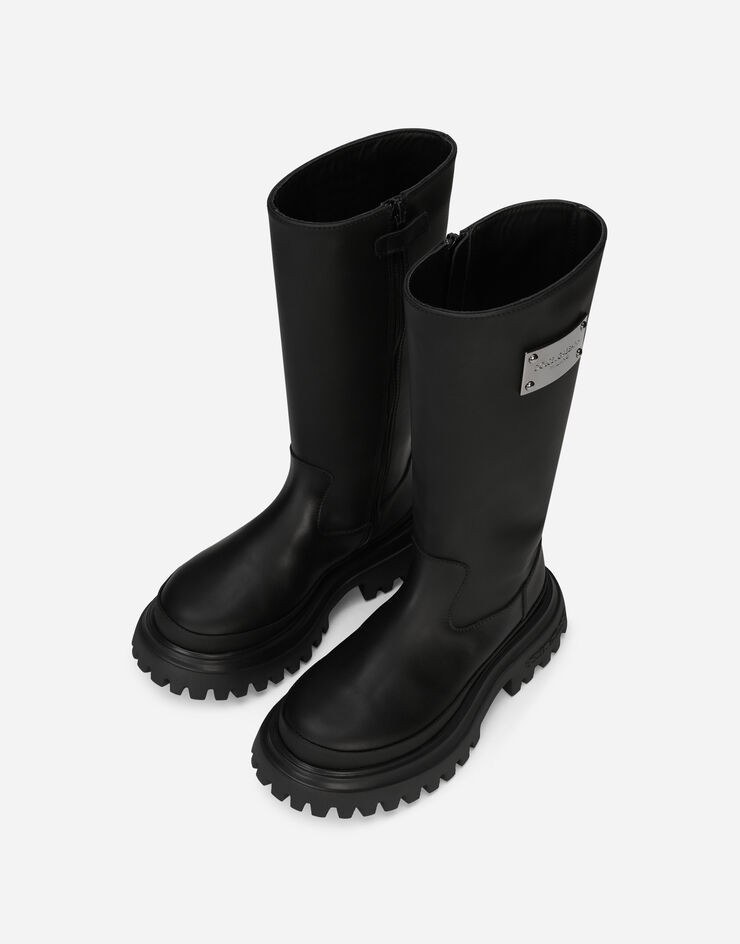 Dolce&Gabbana Calfskin boots Black D11213A3444