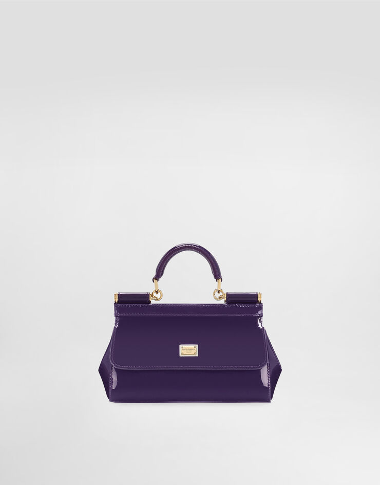 Dolce & Gabbana Henkeltasche Sicily klein Violett BB7116A1471