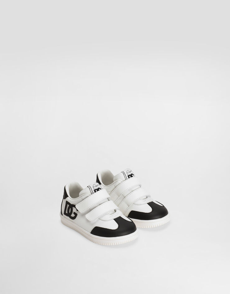 Dolce & Gabbana Sneakers basses DG Original en cuir de veau à logo DG Multicolore DN0205A1048