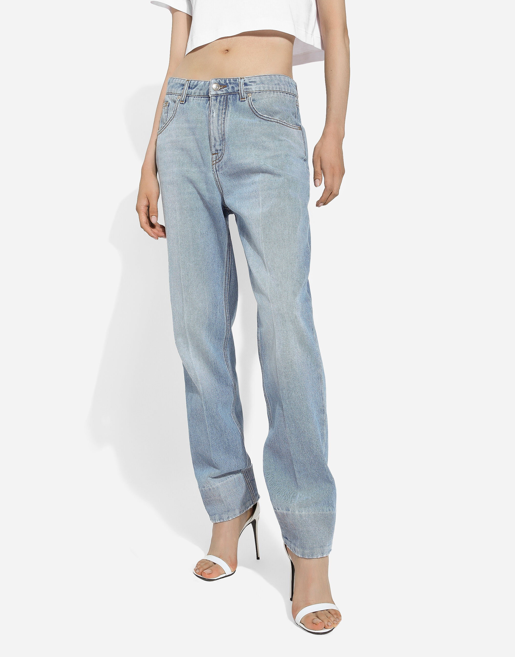 Denim jeans in Blue for Women | Dolce&Gabbana®