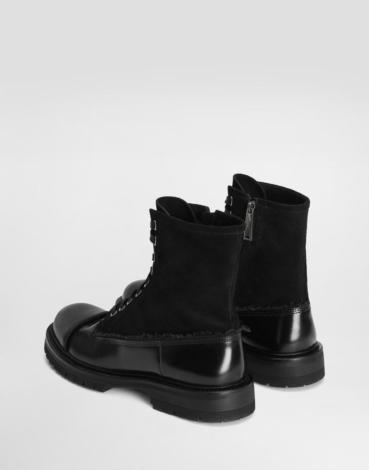 Dolce & Gabbana Calfskin ankle boots Black A60646A0791