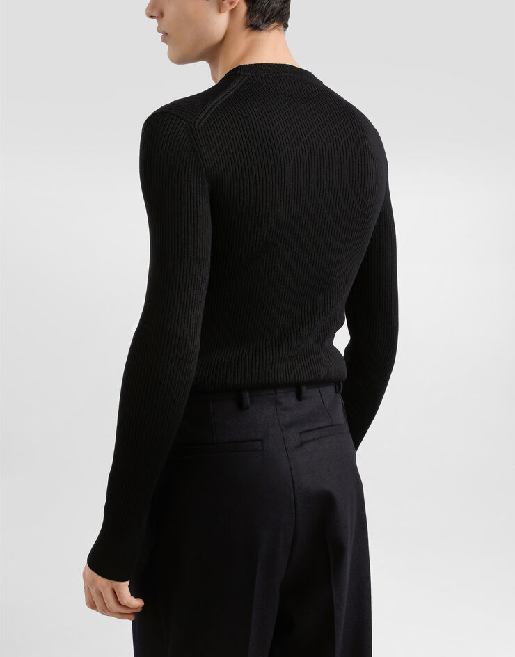 Dolce & Gabbana Wool pullover Dolce & Gabbana Wool pullover Black GXR21TJCVH6