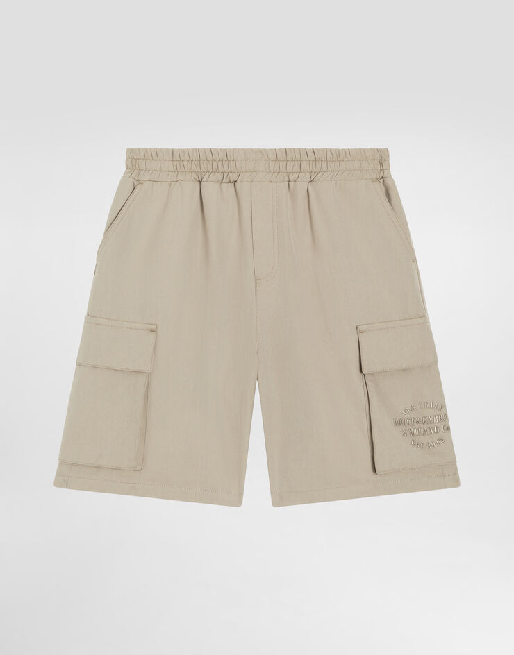 Dolce & Gabbana Bermuda in gabardina Dolce & Gabbana Bermuda in gabardina Beige L44Q01FU63D