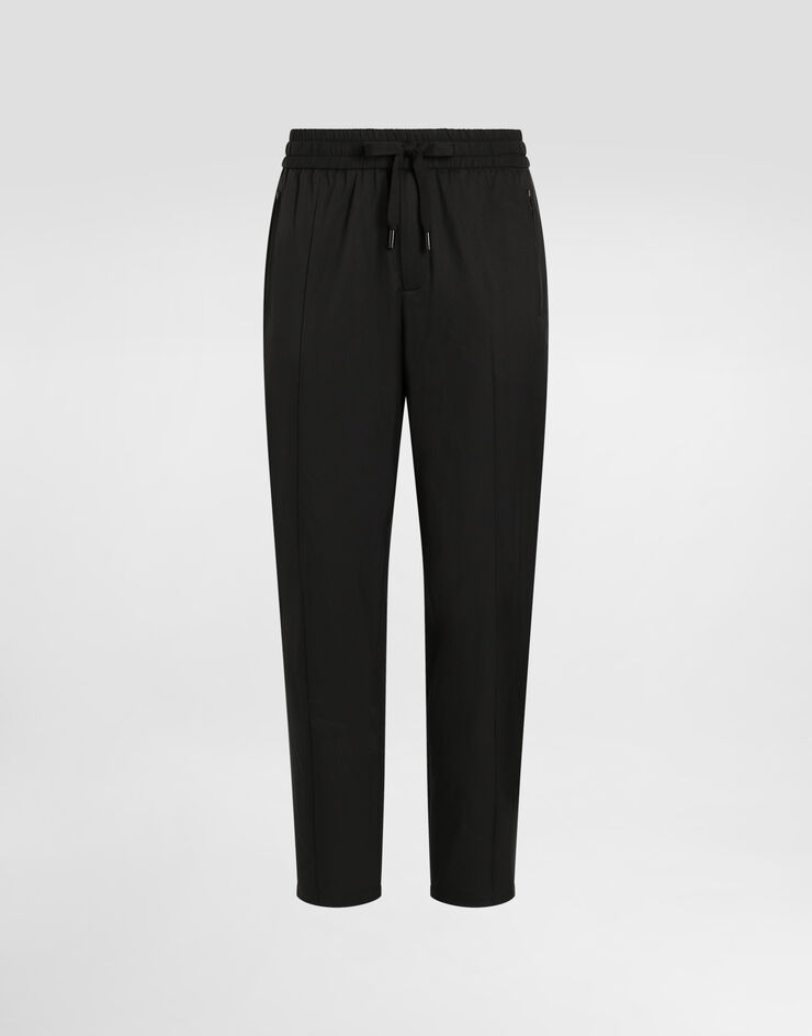 Dolce&Gabbana Light nylon jogging pants Black GYACETGG731