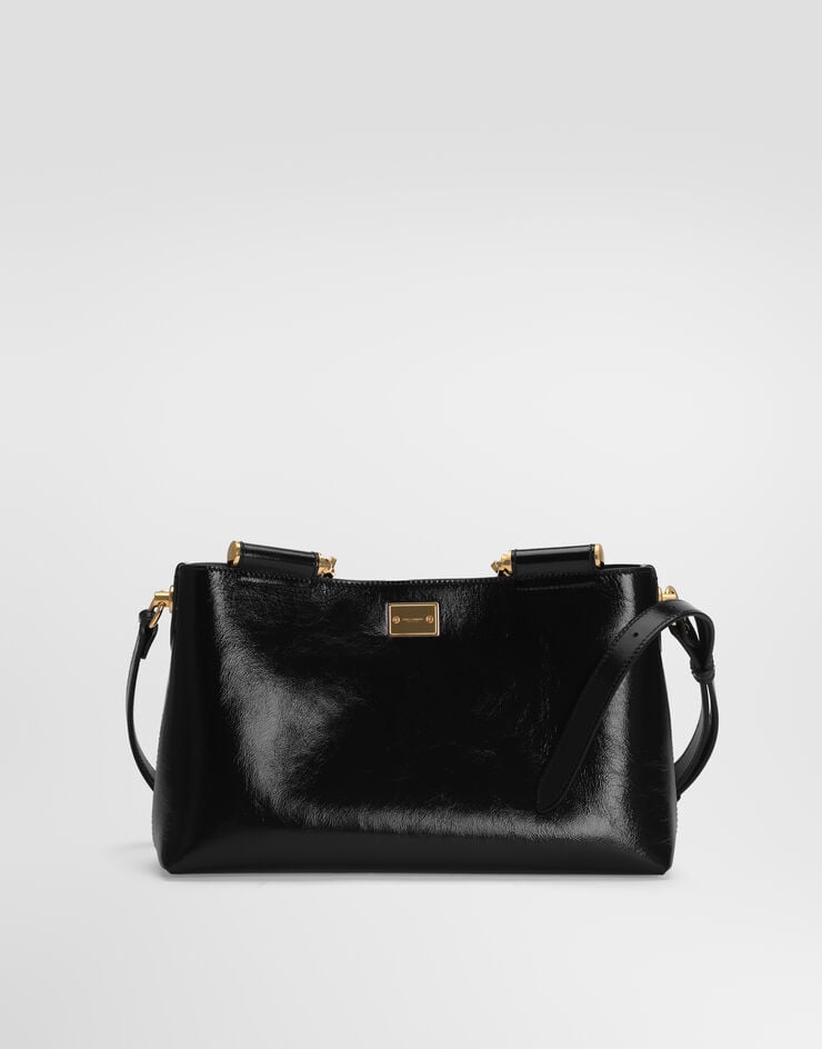 Dolce & Gabbana Medium Vittoria calfskin handbag Dolce & Gabbana Medium Vittoria calfskin handbag Black BB7896AZ000