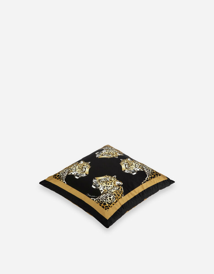 Dolce & Gabbana Cojín de raso duquesa de algodón pequeño Multicolor TCE001TCAA4