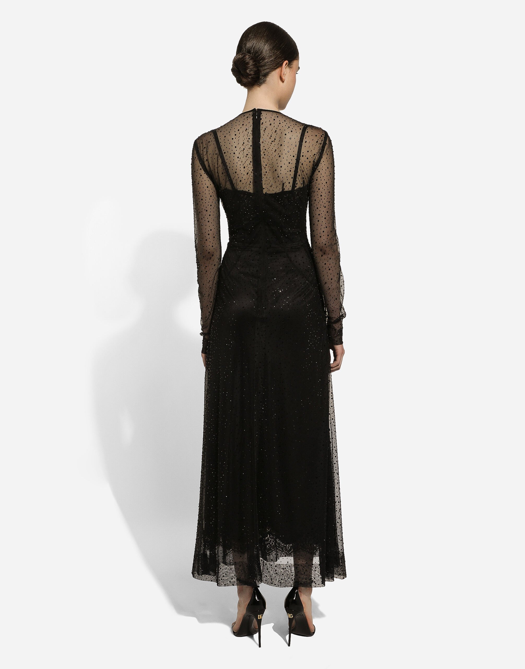 Dolce gabbana hot sale maxi dress