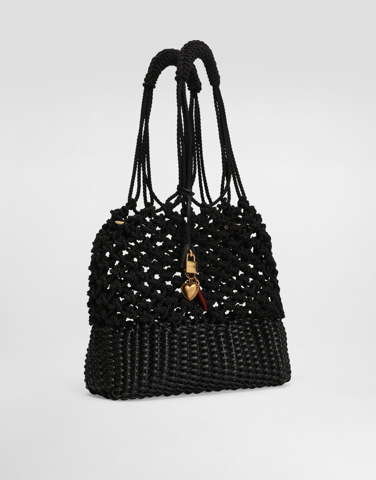 Dolce & Gabbana 카를라 쇼퍼백 블랙 BB7755A6M23