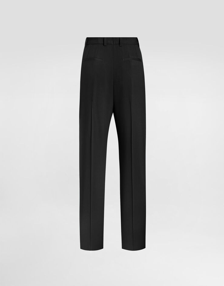 Dolce & Gabbana Pantaloni in lana Dolce & Gabbana Pantaloni in lana Nero FTAM2TGDDPS