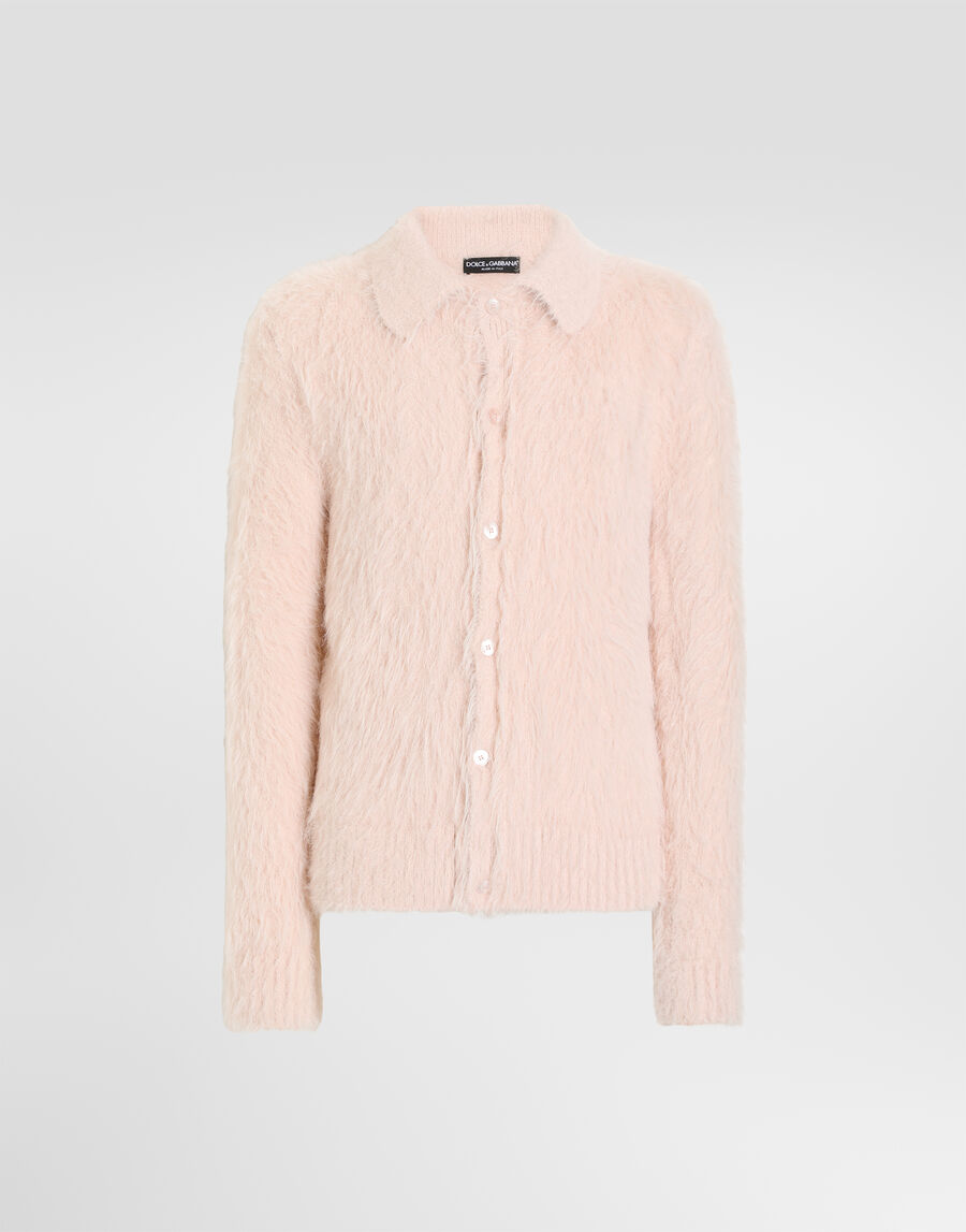 Mohair-effect shirt