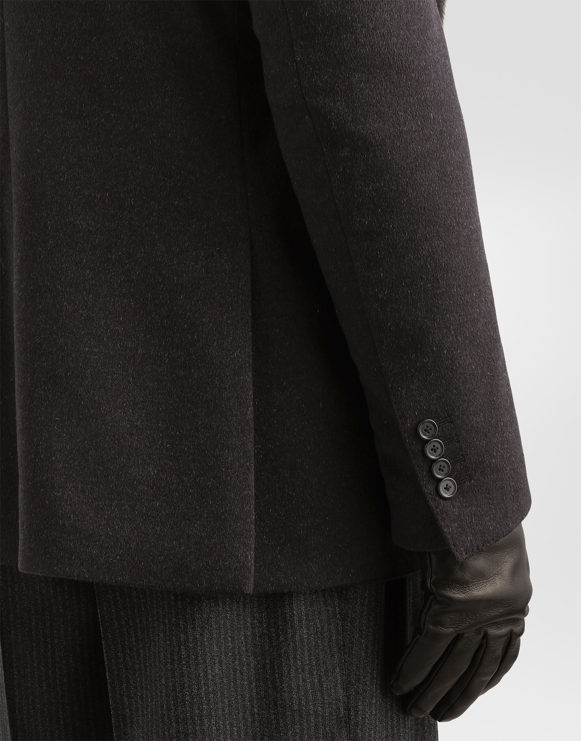 Palermo double-breasted cashmere jacket - thumbnail 5
