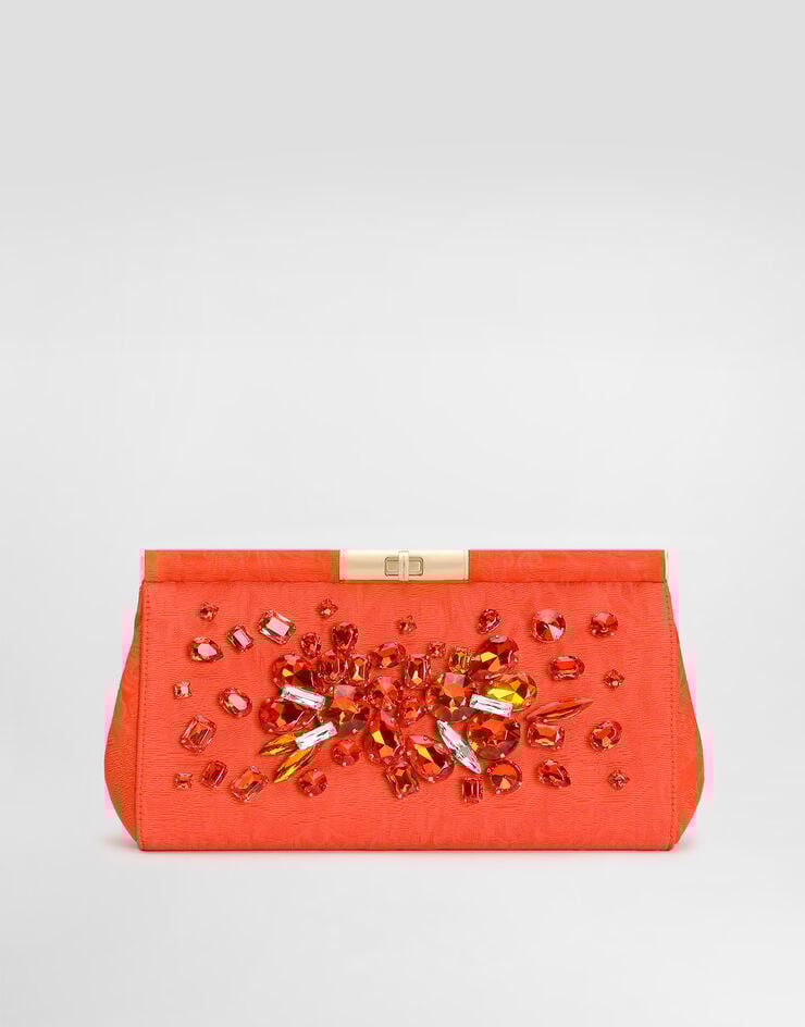 Dolce & Gabbana Marlene shoulder bag in embroidered brocade Multicolor BB7672A0398